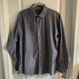 Dockers Dark Gray Dress Shirt